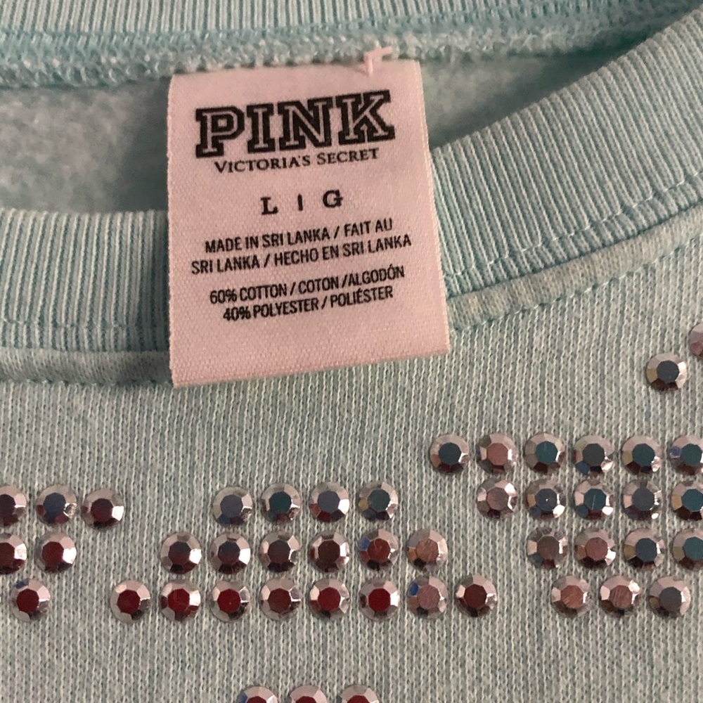 PINK VS Lt Mint Green silver studded Abstract Dan